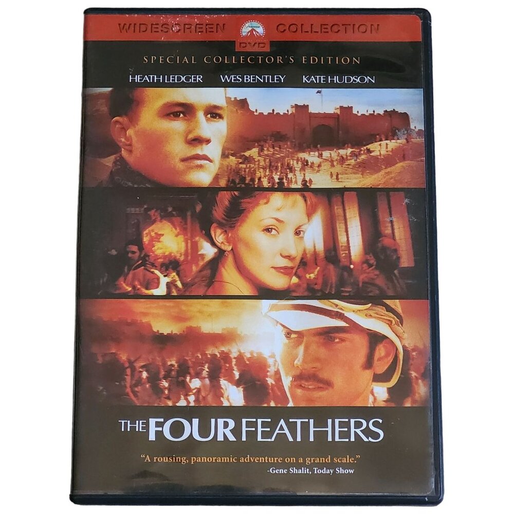 The Four Feathers DVD 2003 Paramount Heath Ledger Hate Hudson Wes Bentley
